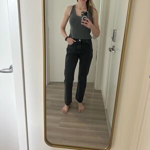 AGOLDE90s Pinch Waist High Rise Straight Leg Jeans